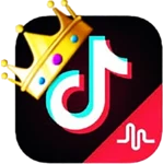 tiktok views followers, likes for free android application logo